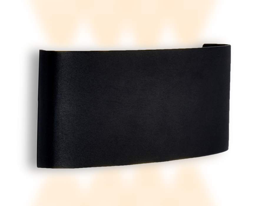 Св-к Бра MAYSUN FW144 BK/S черный/песок 14W 220*80*45 настен. LED 3000K