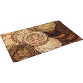 Коврик влаговпитывающий 45х75  Монеты