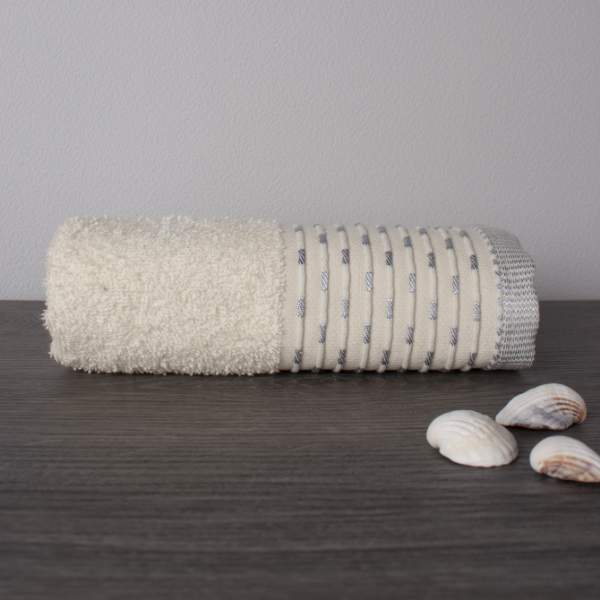 BELEZZA Полотенце Sandra серебро 70х130см 6191311 