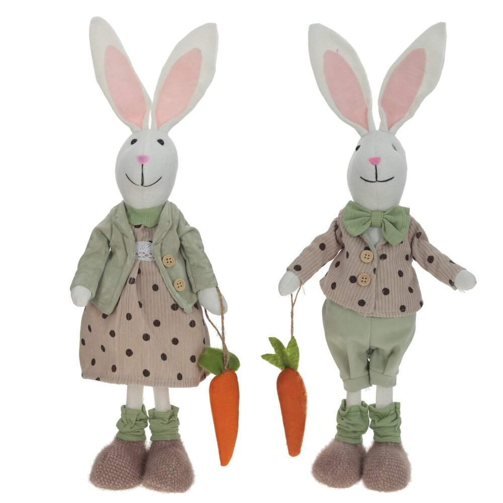 REMECO COLLECTION Игрушка набивная 797345 Заяц L15 W11 H48см