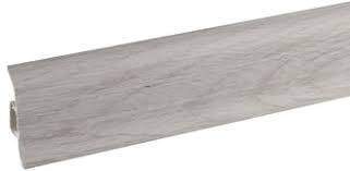 852    Плинтус с кабель-каналом 58мм Дуб алансо