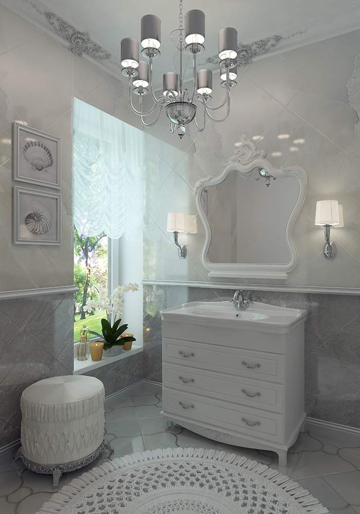 Зеркало EVA GOLD  "Leon 85"