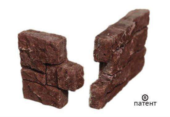 Андорра 131-132-01 иск.камень угловой унив. 1 м.п./уп