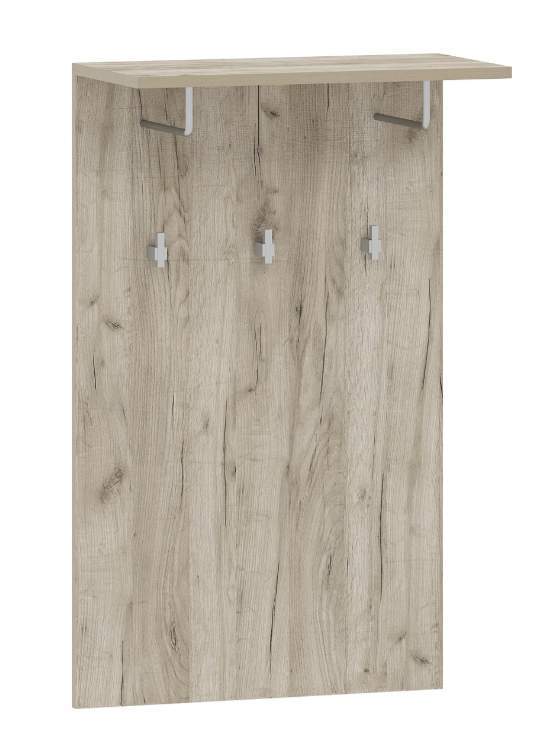 Вешалка 014.16 Санти НМ 550мм дуб крафт серый