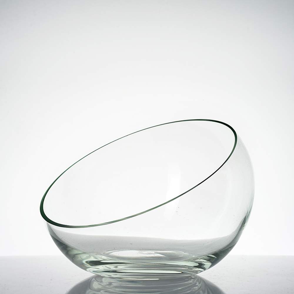 НЕМАН Ваза-шар 5595 косой срез h160мм d220мм