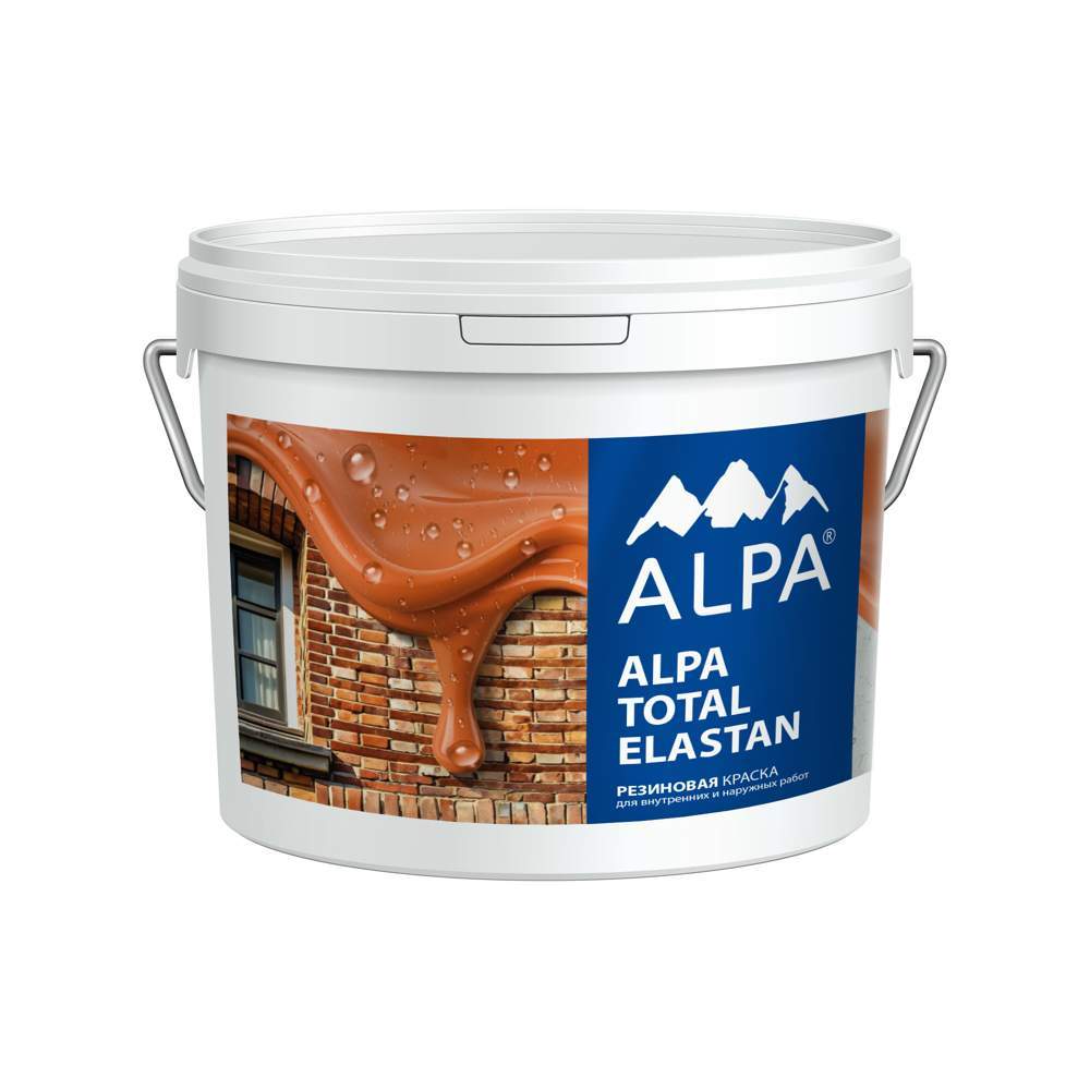 Краска Alpa TOTAL ELASTAN база  С 2л  2,84кг