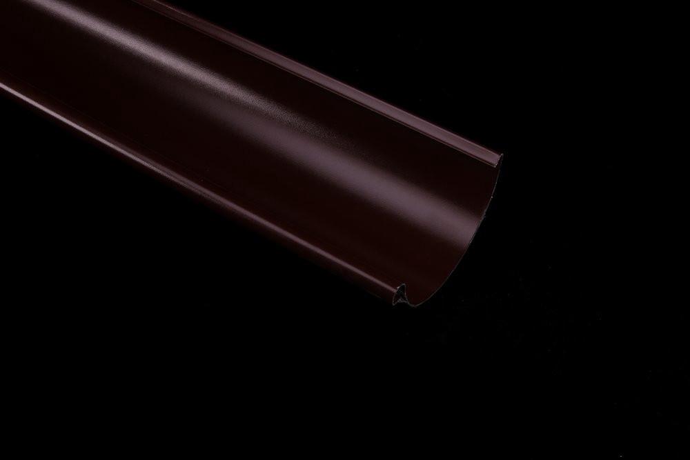 Желоб полукруглый Optima 125мм 3м RAL 8017