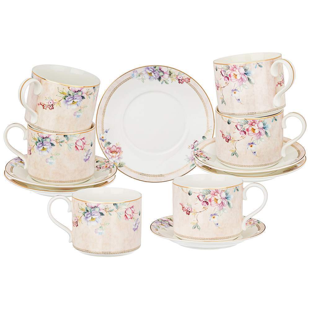 LEFARD Набор чайный 590-473 12пр/6перс 300мл Romance