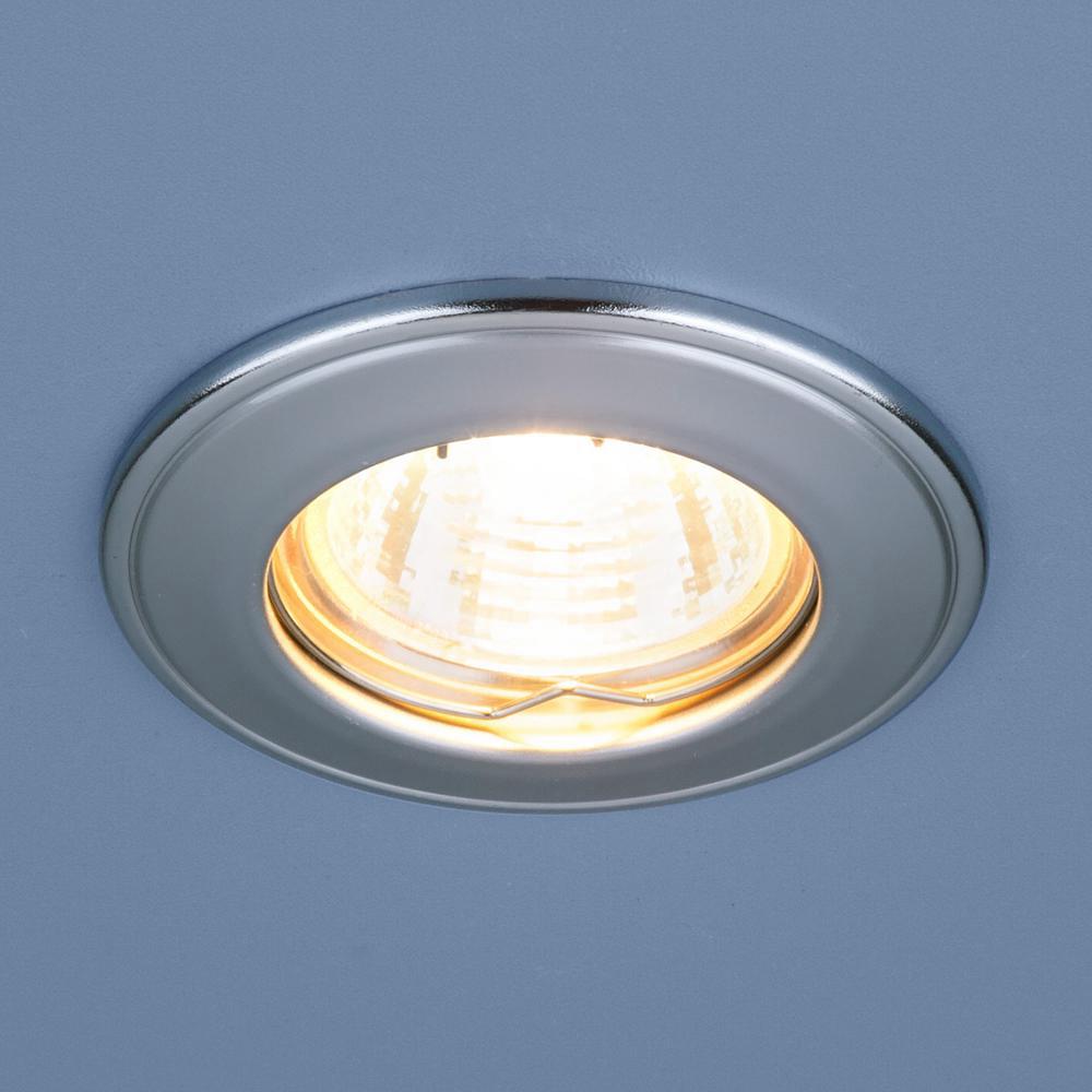 Точечный свет- 7002  MR16  SL  матовое серебро