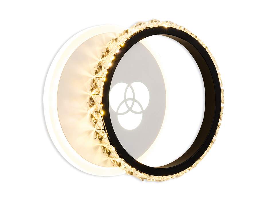 Св-к Ambrella FA228 WH с/д с выкл. белый LED 4200K+4200K/6400K 28W 220*170*50