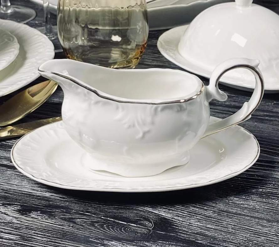 LENARDI Аврора Gold Соусник с блюдцем 305-078 