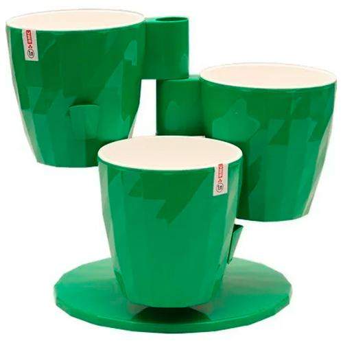 Кашпо  RUBY  Трио  Зеленый  КШ-5438