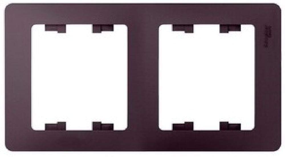 Рамка SE Glossa  Сиреневый туман 2-м горизонт. GSL001402 