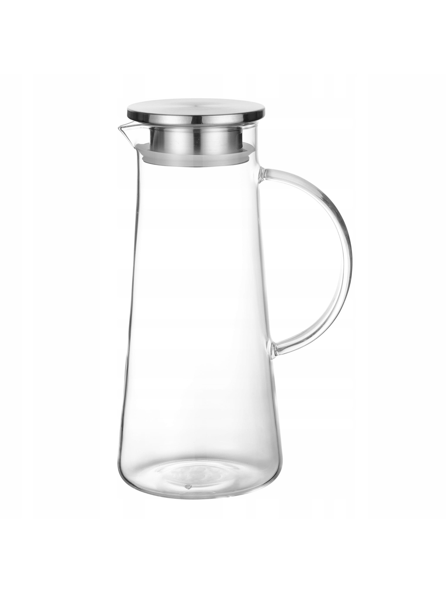 KAMILLE Графин 9033 1200мл боросиликатное стекло со стальной пробкой 
