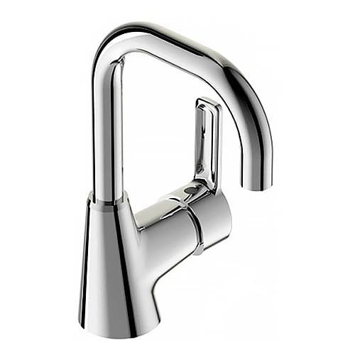 Смеситель Vidima UNO BA235АА  д/умывальника трубчатый излив 130мм хром 