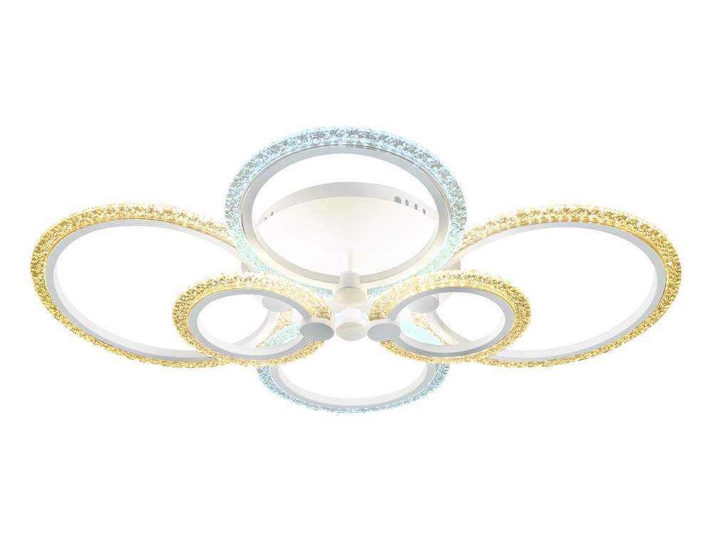 Светильник потол.с пульт. 65W D645*450*120 FA4065/6 WH белый