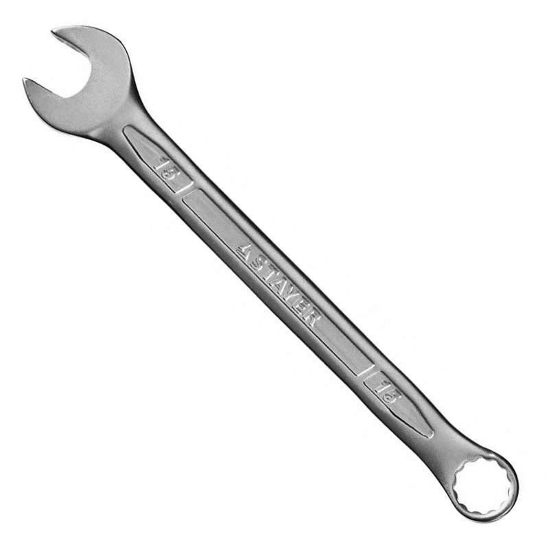 Ключ STAYER  HERCULES  15мм комбинир.  27081-15
