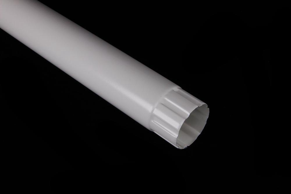 Труба круглая Optima 90мм 1м RAL 9003