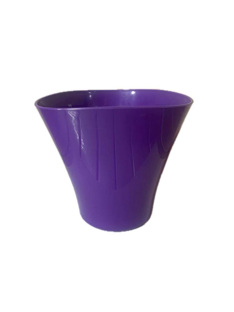 Горшок  Волна  Фиолетовый  1,5л  d.15  h.15  