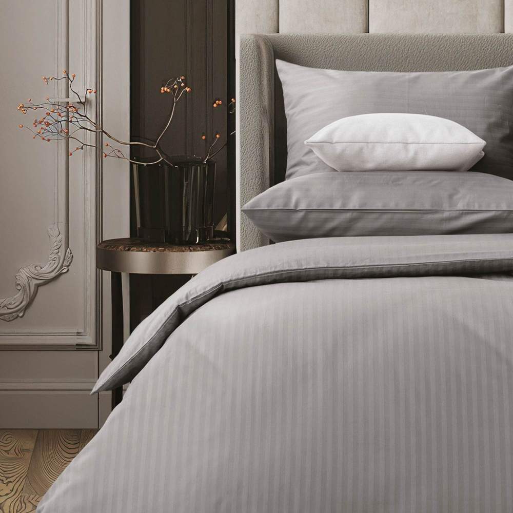VEROSSA Stripe КПБ Gray 2сп (прост.220х240,подод.180х215,нав.50х70-2) 70032 760177
