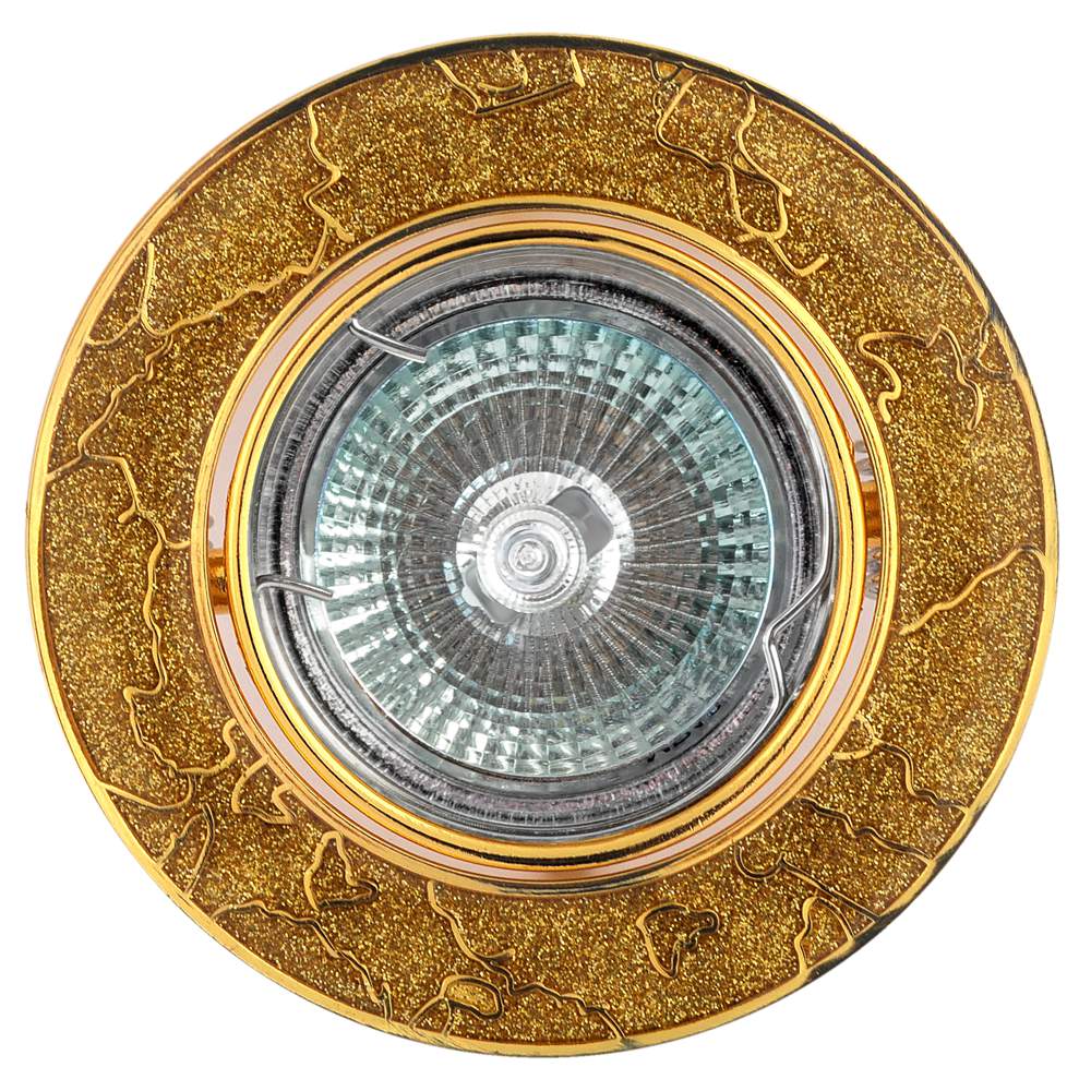 Светильник галогенный FT 834 MR 16 золото+желтый