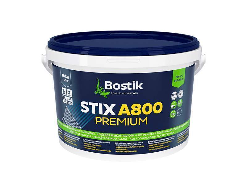 Клей Bostik СТИКС Премиум акрилов. д/напол.покр. А800    6кг