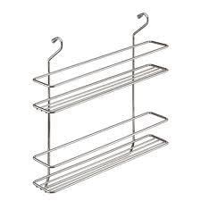 Полка  Хром  MX-063  2-х ярусная д/специй   358х85х350 (KP8)