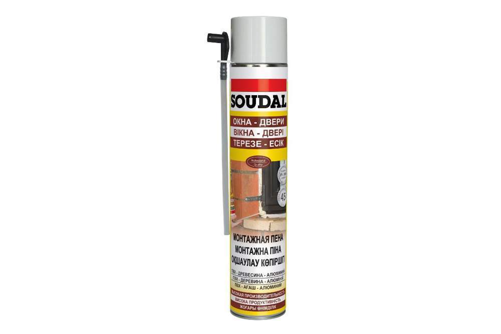 Пена Soudal бытовая Yellow  750мл (DIY)  114093