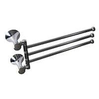 Держатель полотенца MAGNUS  85132  поворотный  большой тройной 