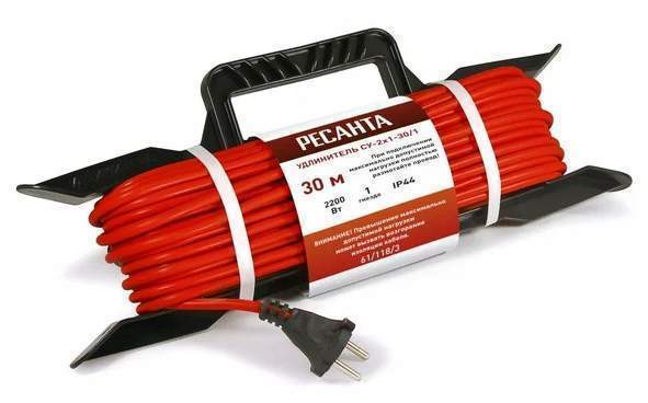 Удлинитель сил. на раме , СУ-2х1-30/1 (IP44)  Ресанта 61/118/3