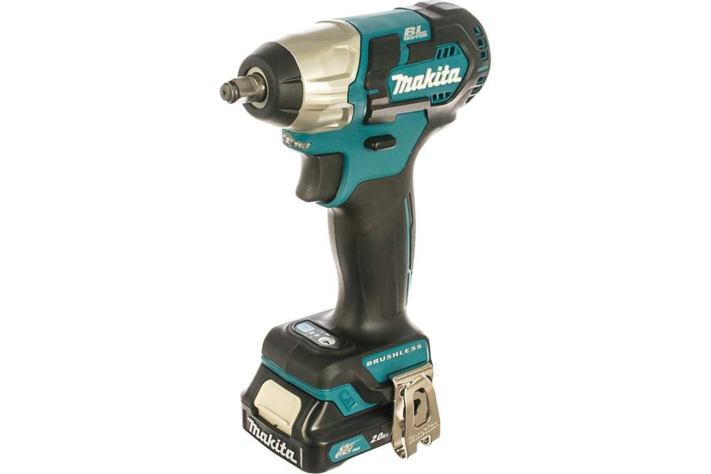 Гайковерт Makita  TW 160 DWAE (12V/2*2Ah) патрон 3/8"четырехгранник, удар/бесщет.
