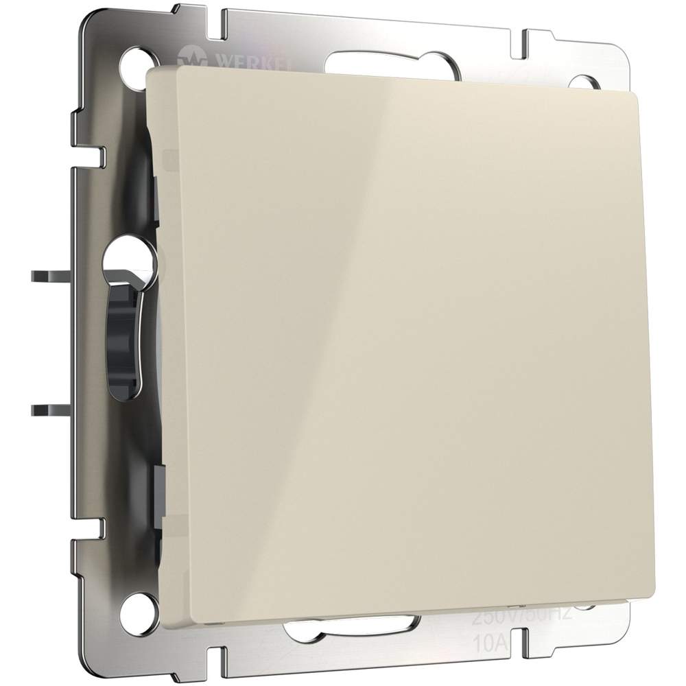 Выкл.  Frame 1-кл.  сл. кость  WL03-SW-1G-ivory  -  W1110003