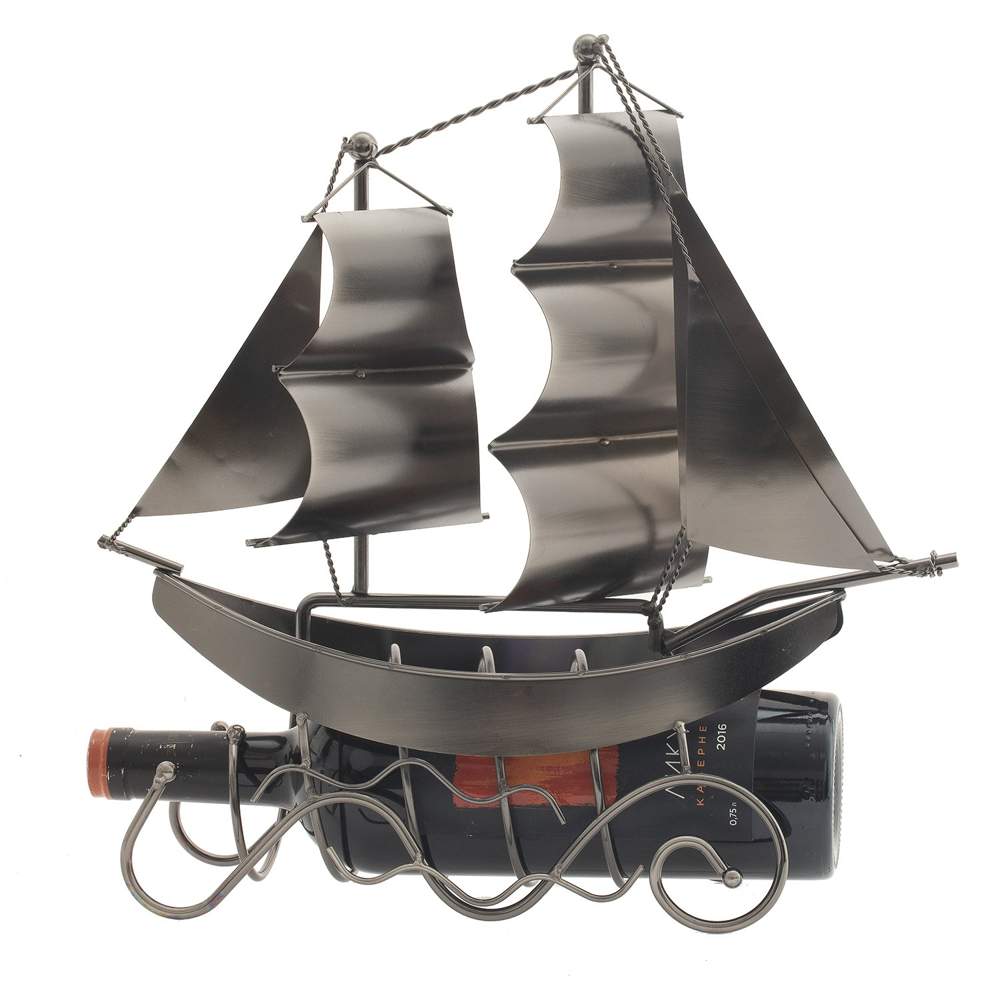 REMECO COLLECTION Подставка под бутылку 756219 Парусник L34 W11 H35см