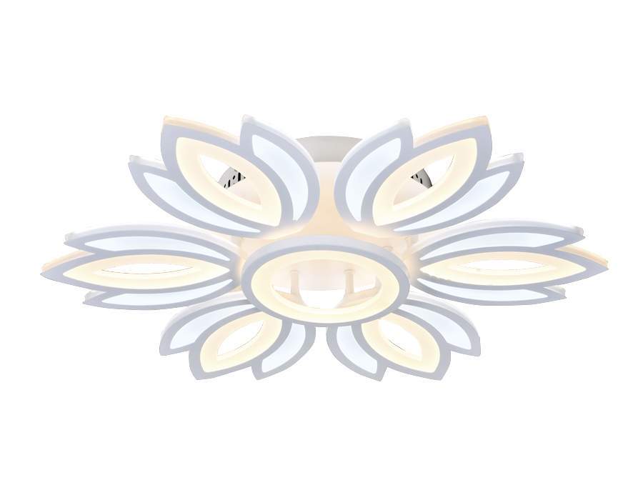 Светильник потол.без пульта 132W D640*110 FA456/6+1 WH белый