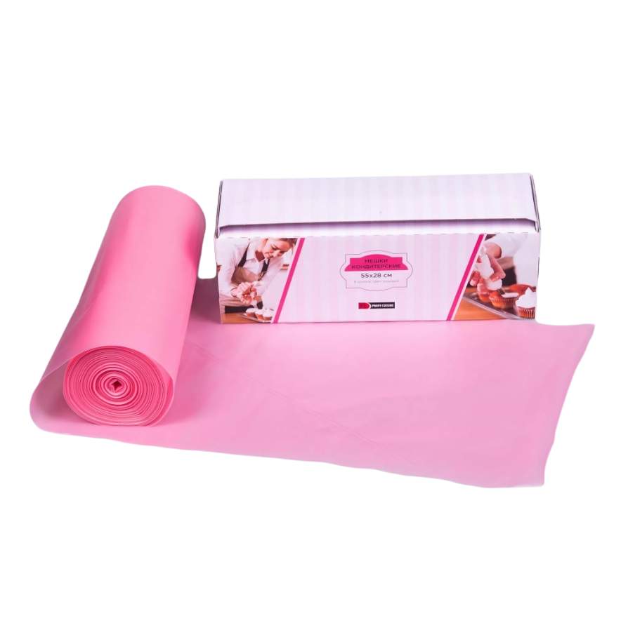 P.L. Proff Cuisine Мешки кондитерские одноразовые 100шт 53см розовый 81400361/RI-P21 