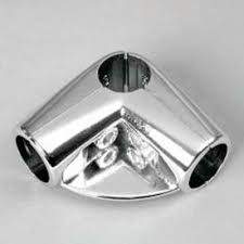 UNO 06 Соединитель угловой 3-х труб с полкой  8359