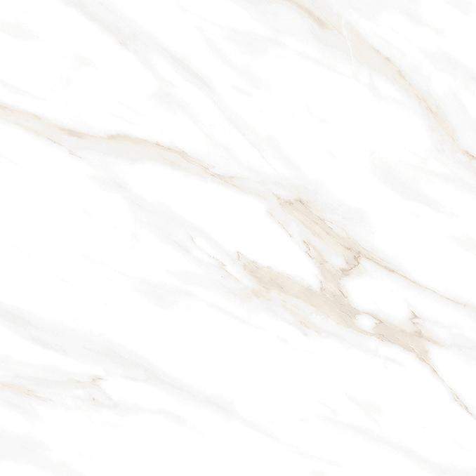 Калакатта Кларити Голд / Calacatta Clarity Gold Керамогранит белый 800х800 полированный
