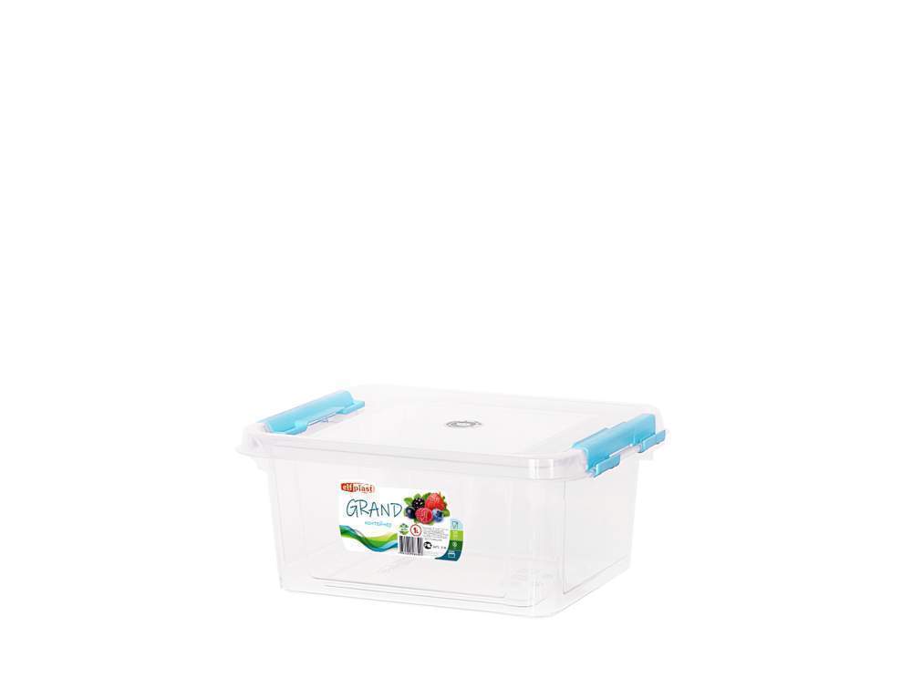 ЭЛЬФПЛАСТ Контейнер 546 Grand 1000мл д/хранения пищевых продуктов прямоугольный 187х144х65мм 