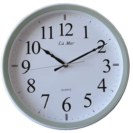 LA MER Часы GD359-Green 345х345х45 пластик 