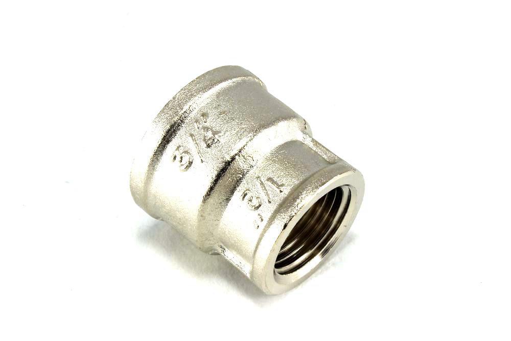 Муфта перех.  3/4" х 1/2" хр. VTr.240.N.0504