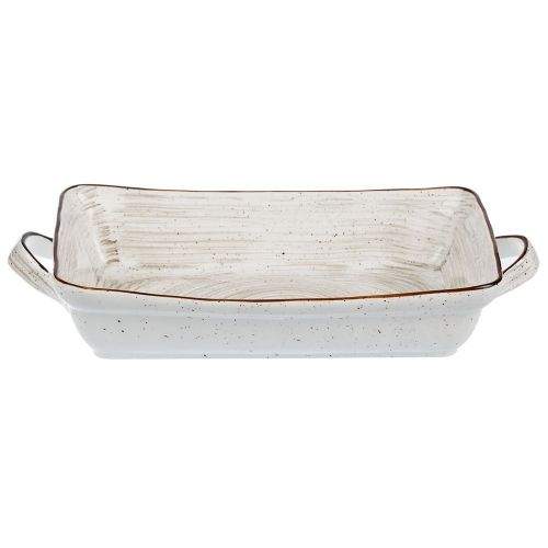 P.L. Proff Cuisine White Fusion Блюдо с ручками прямоуг. 30х20х6см/2100мл 81223029/99006407(12/1)