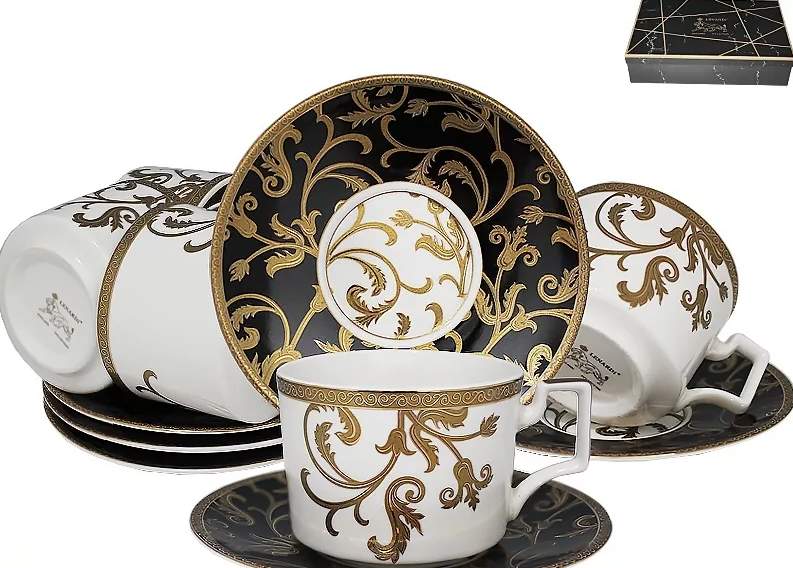 LENARDI Набор чайный 133-133 12пр/6перс 230мл