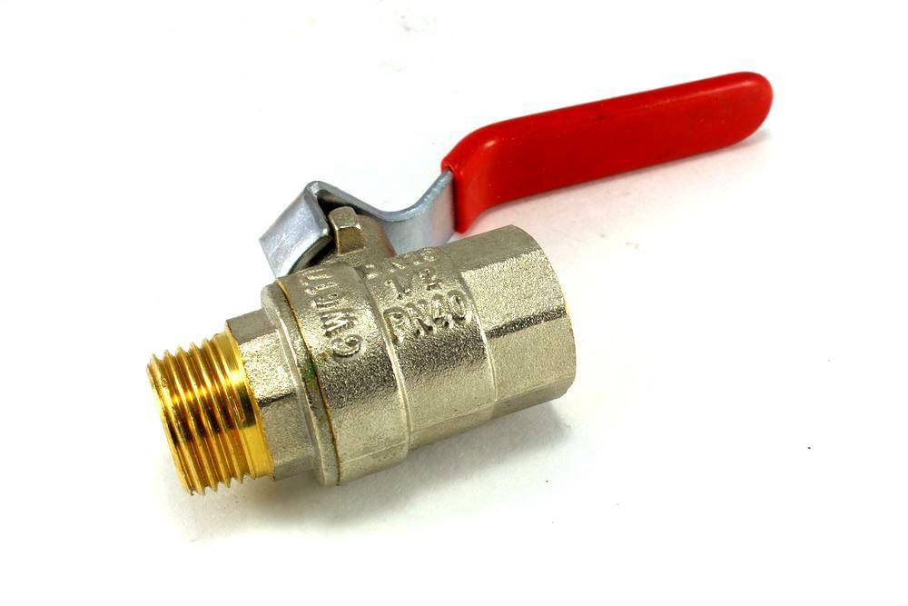 Кран шар. BASE вн/нар  1/2" руч.  VT.215.N.04