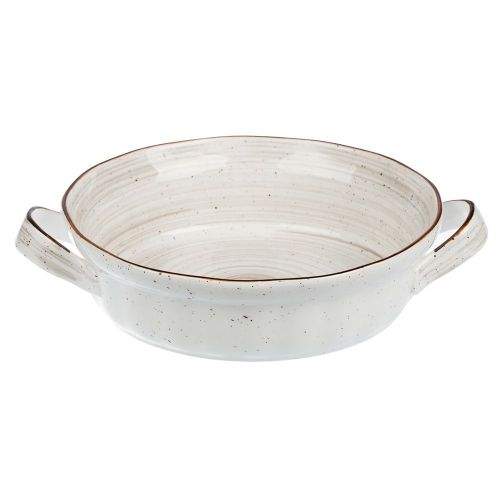 P.L. Proff Cuisine White Fusion Блюдо с ручками круглое 22х6см/1500мл 81223027/99010004 (12/2)