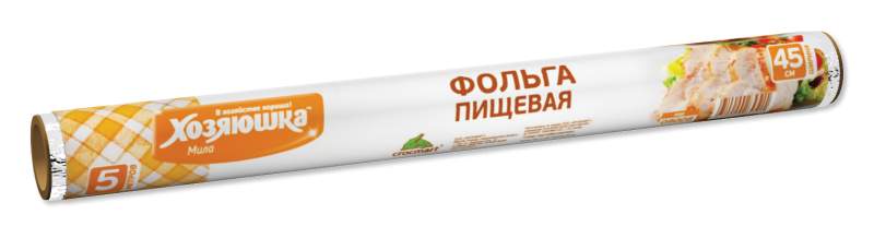 ХОЗЯЮШКА МИЛА Фольга пищевая 09007 45смх5м
