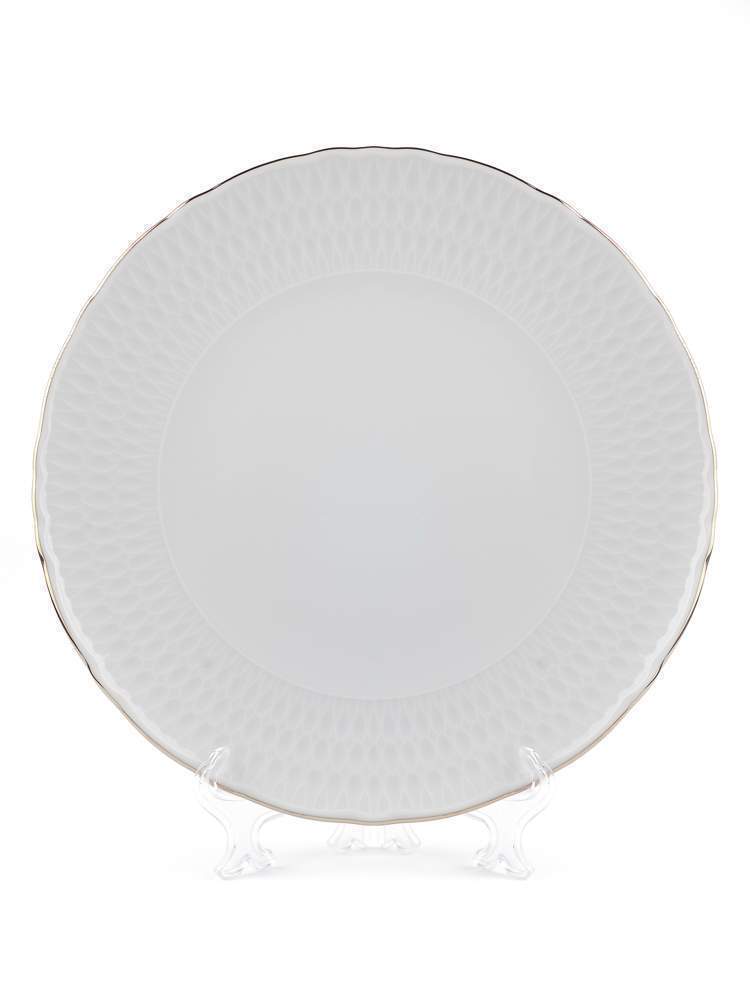 CMIELOW Sofia 9718 Отводка платина Тарелка плоская 26см 0881290