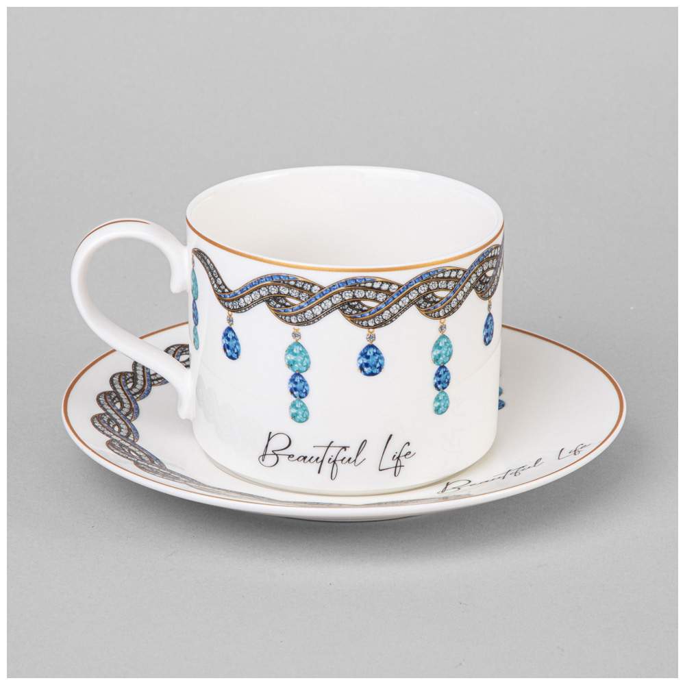 LEFARD Beautiful Life Набор чайный 590-566 2пр/1перс 300мл фарфор 