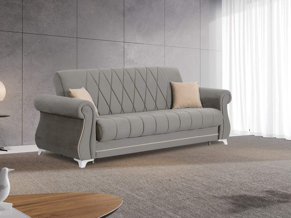 Диван Бриз 2 БД НПБ опоры белые Ground 05/Ground 01