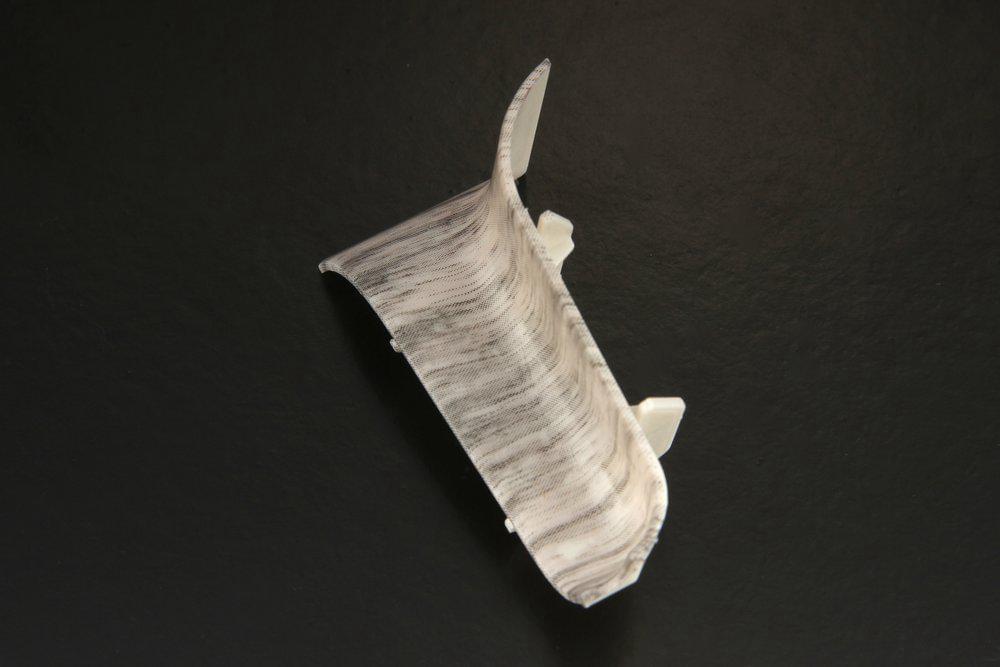 822    Угол внутренний 58мм Дуб альба WIMAR