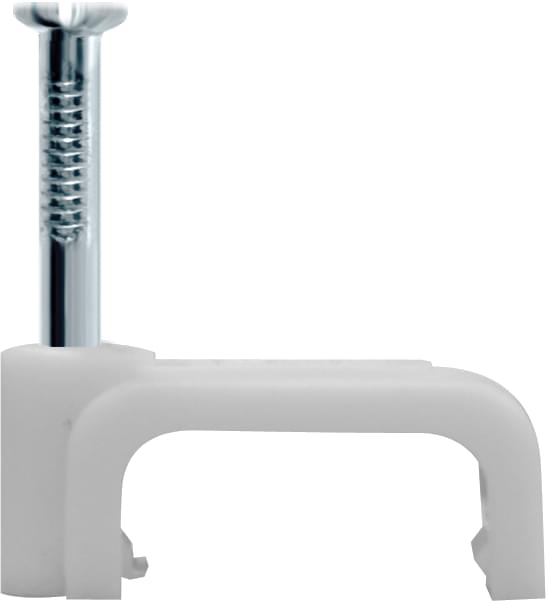 Скоба крепл. Navigator  71084  прям. d.9  с гвоздем 1/50  NCS-09-50